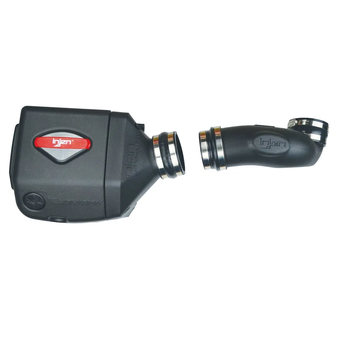 EVO7100 – INJEN Cold Air Intake, Black Polyethylene Tube Supernano-Web Blue Filter With Sight Window With Air Box
